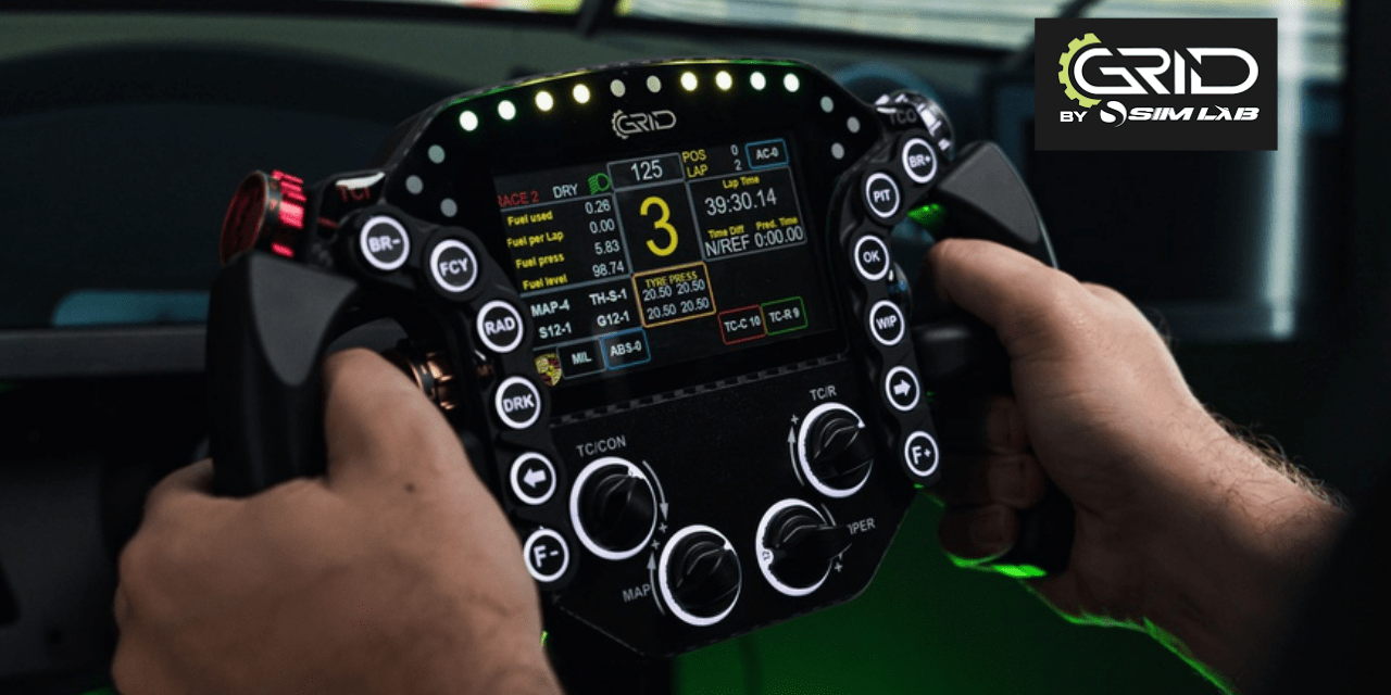 Volant P911 V2 de GRID by SIM-LAB - Simrace-Blog